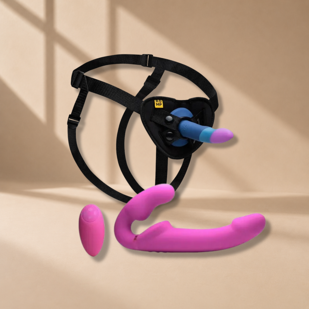Harnais & strap-on – Contrôle, connexion et plaisir partagé.