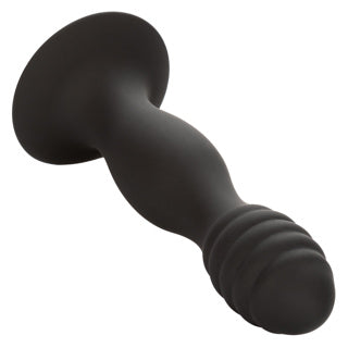 Ribbed Silicone Anal Dildo