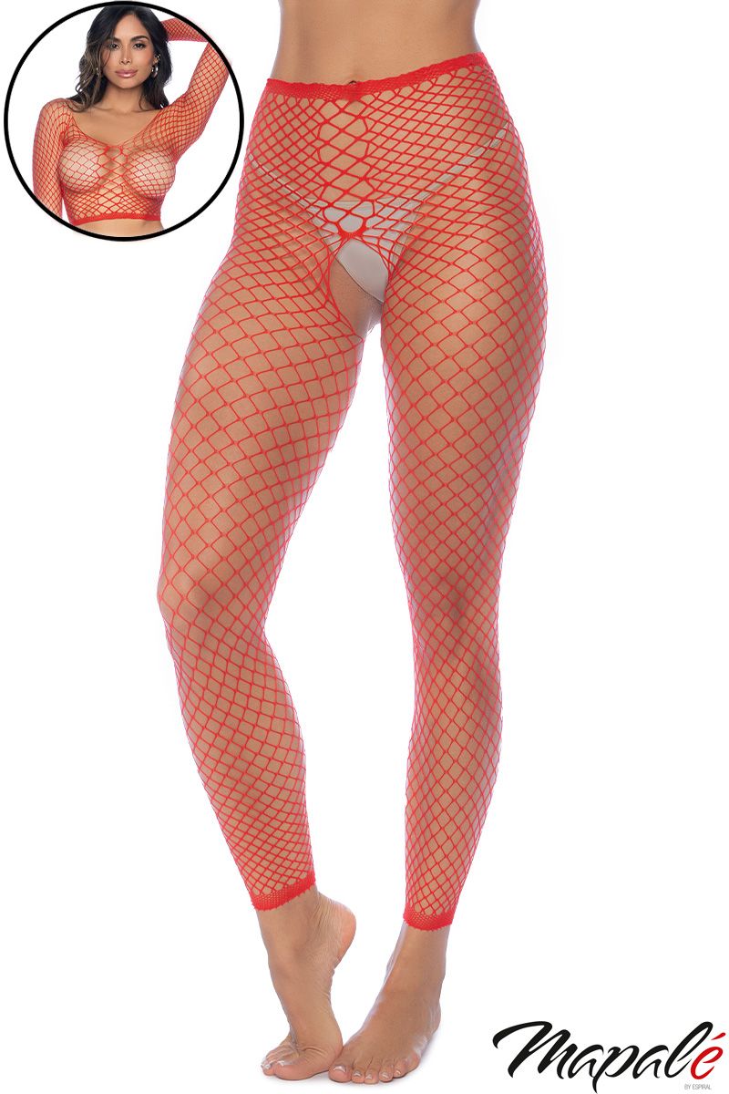 Bas-culotte en filet sans pieds Mapalé