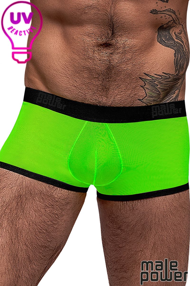 Neon Mesh mini short