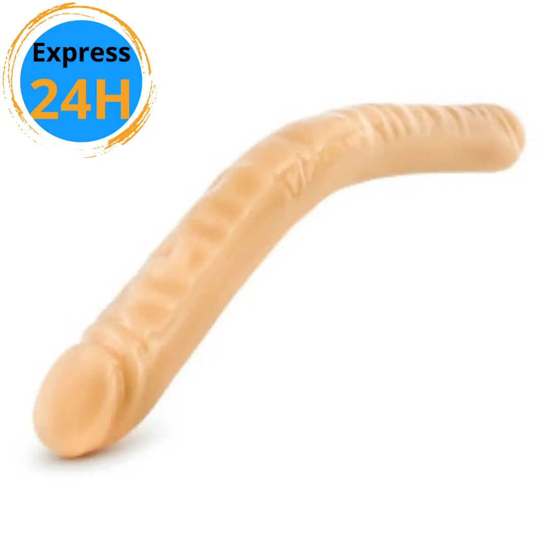 18" Dildo Double Blush