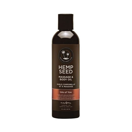 Huile de massage Hemp Seed 8oz