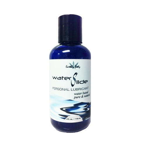 Lubrifiant à base d'eau Waterslide 4 oz Earthly body
