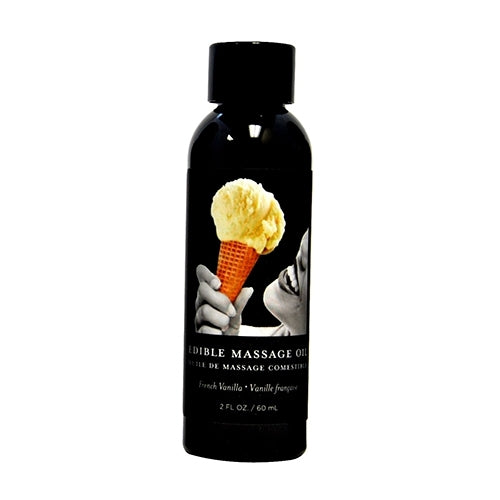 Huile de massage comestible 2oz