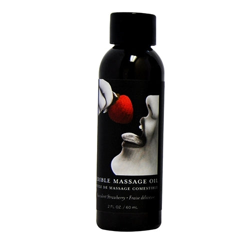 Huile de massage comestible 2oz