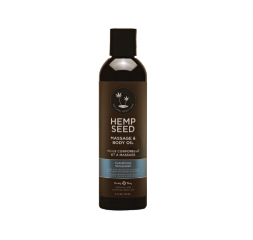 Huile de massage Hemp Seed 8oz