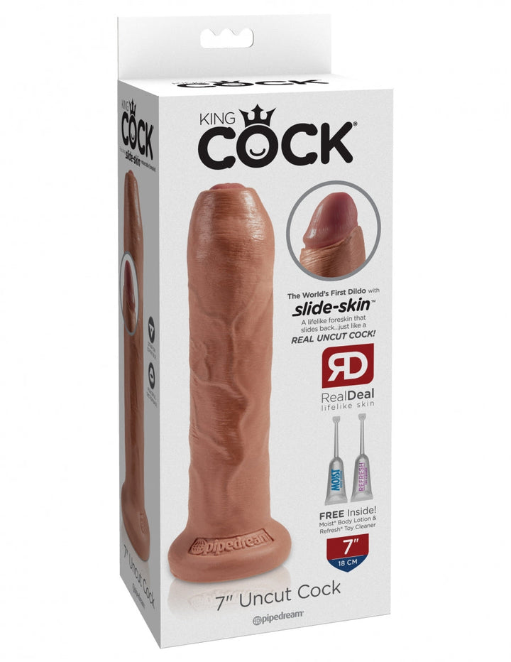 King Cock 7" with foreskin