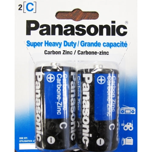 `C` Batteries HD - 2 unités Panasonic