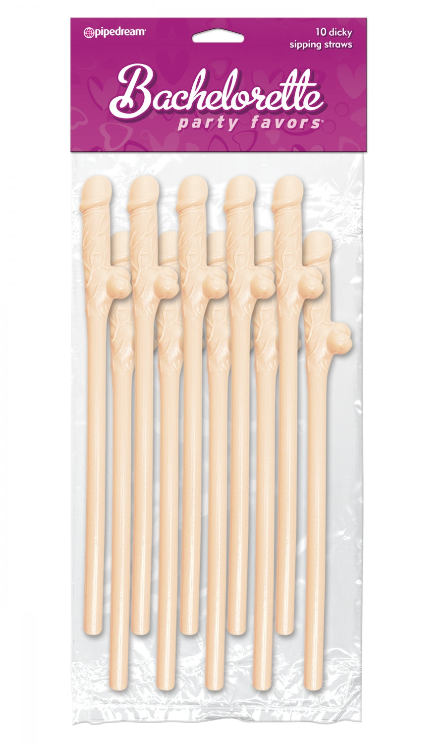 Paille Pénis (10/Pack) Pipedream