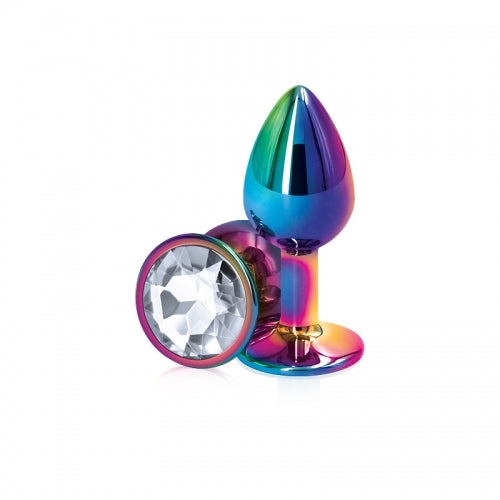 Plug Anal Couleur Multiple - Petit