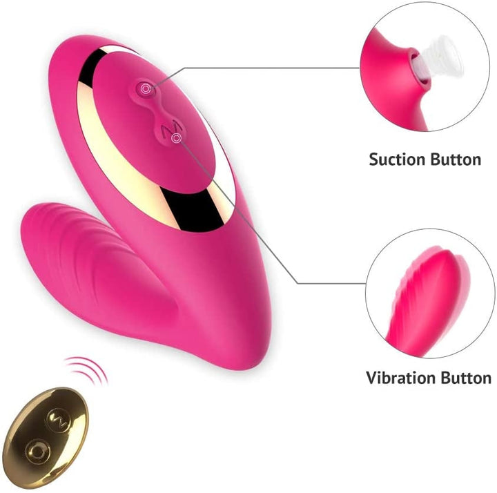 OG Vibrateur a succion  - Pro 2 rose tracy's dog