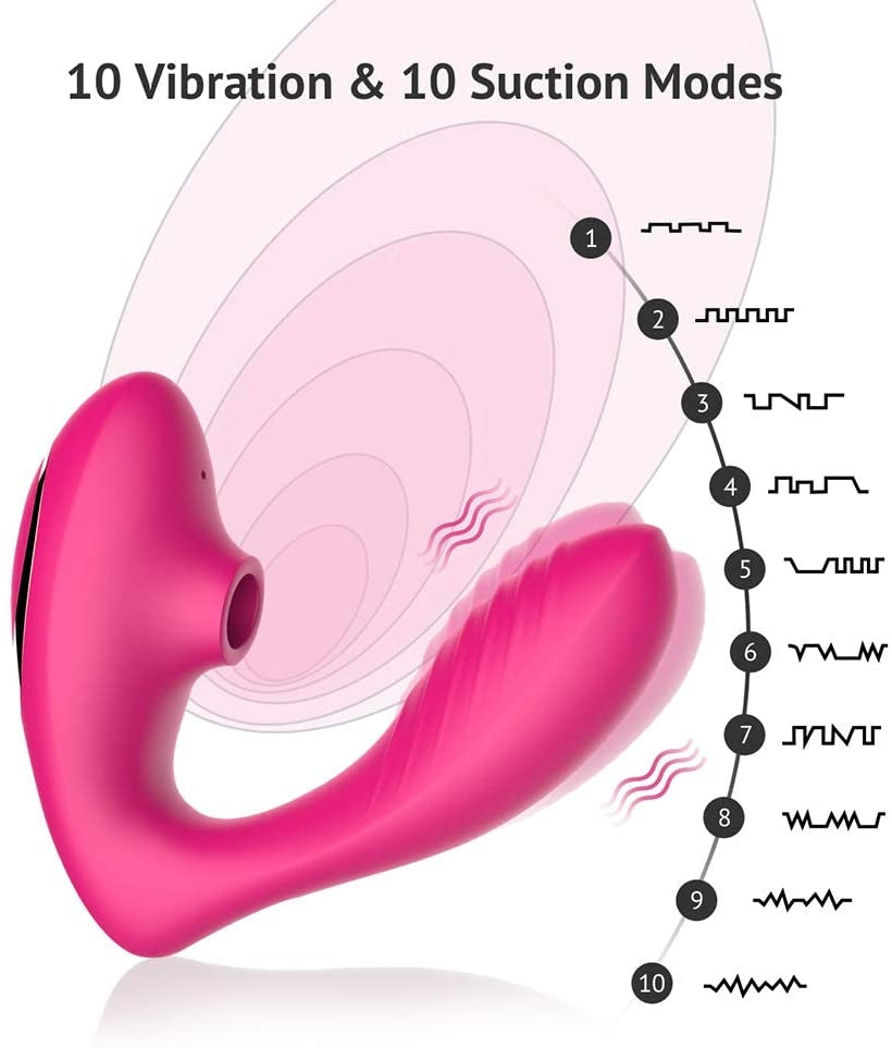 OG Vibrateur a succion  - Pro 2 rose tracy's dog