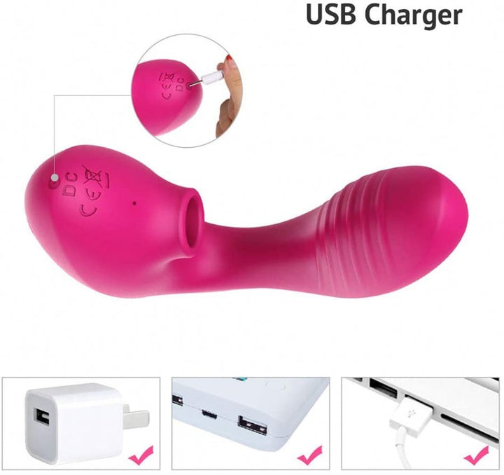 OG Vibrateur a succion  - Pro 2 rose tracy's dog