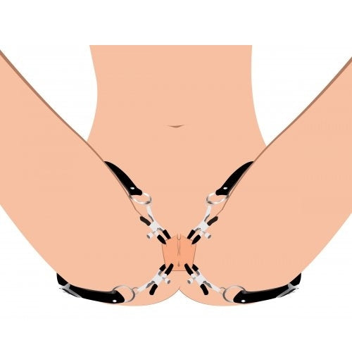 Spread XL Labia Spreader Straps Master Series