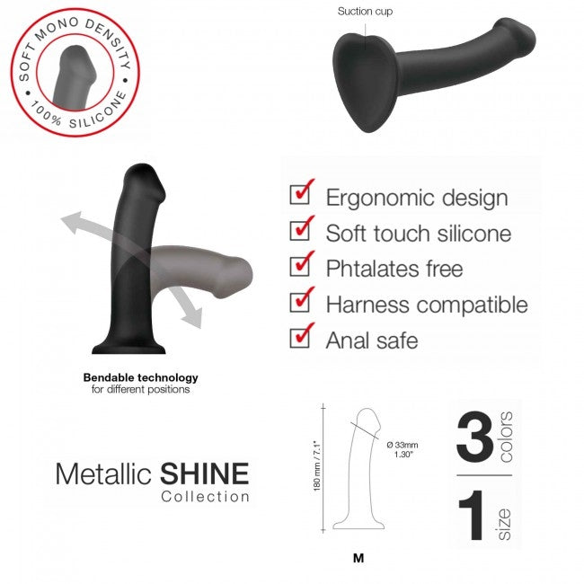 Metallic Shine Strap On Me