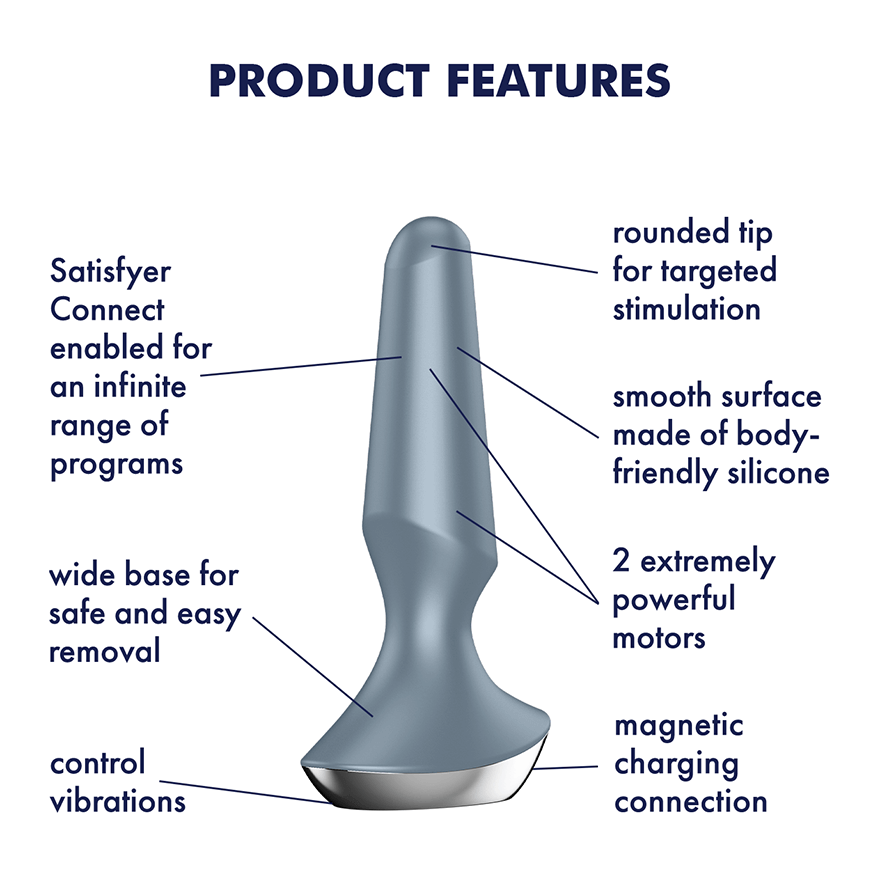 Plug Délicieux 2 - Gris Satisfyer