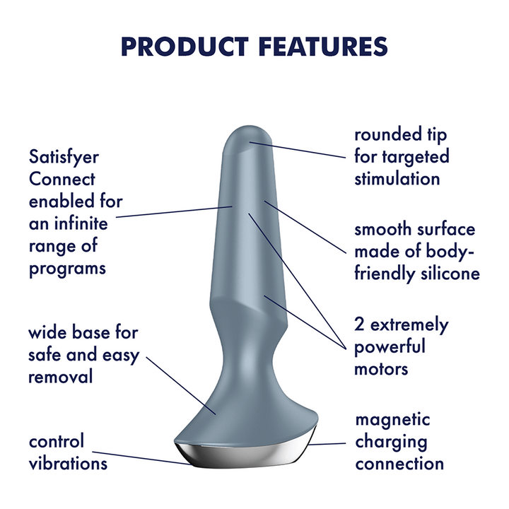 Plug Délicieux 2 - Gris Satisfyer