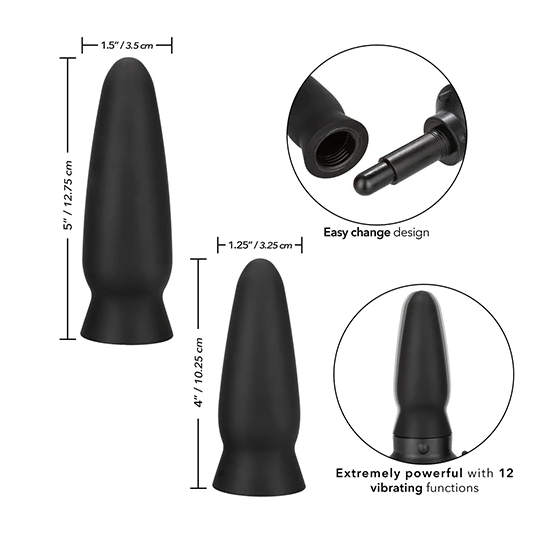 Plug anal interchangeable calexotics