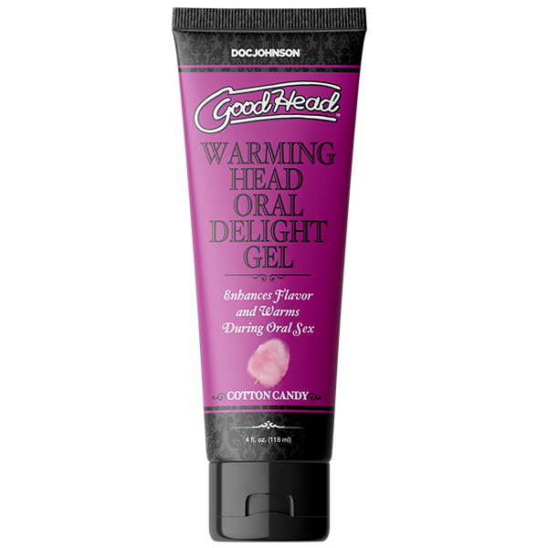 Gel de délice oral chauffant - Barbe à Papa Doc Johnson