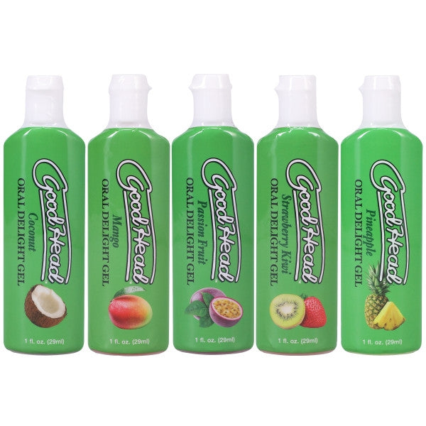 Gel Délice Oral Fruits Tropicaux - paquet de 5 Doc Johnson