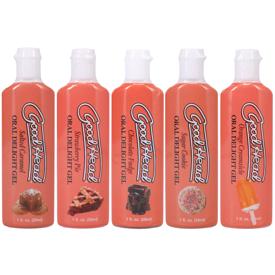 Gel Délice Oral Dessert - paquet de 5 Doc Johnson