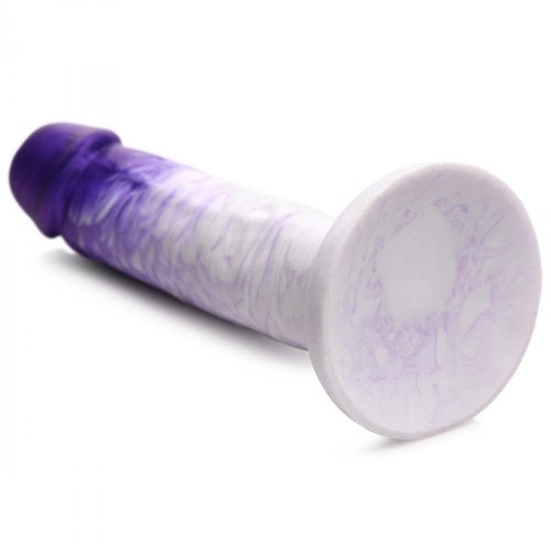 Dildo en Silicone Réaliste à Spirales