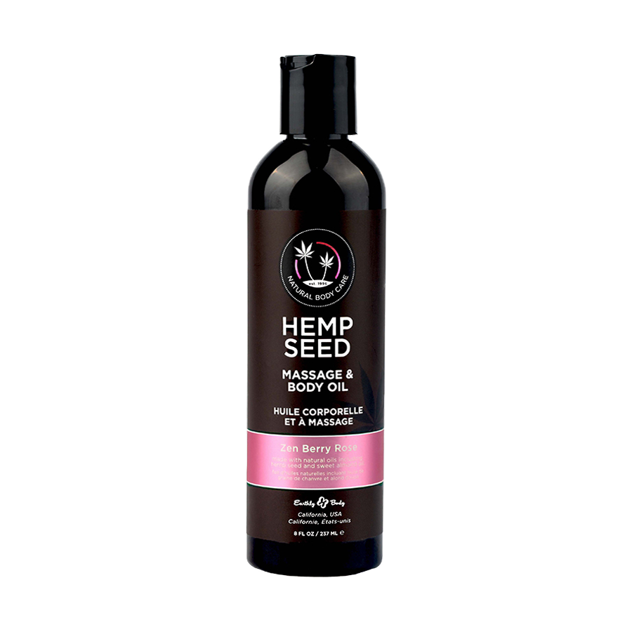 Huile de massage Hemp Seed 8oz