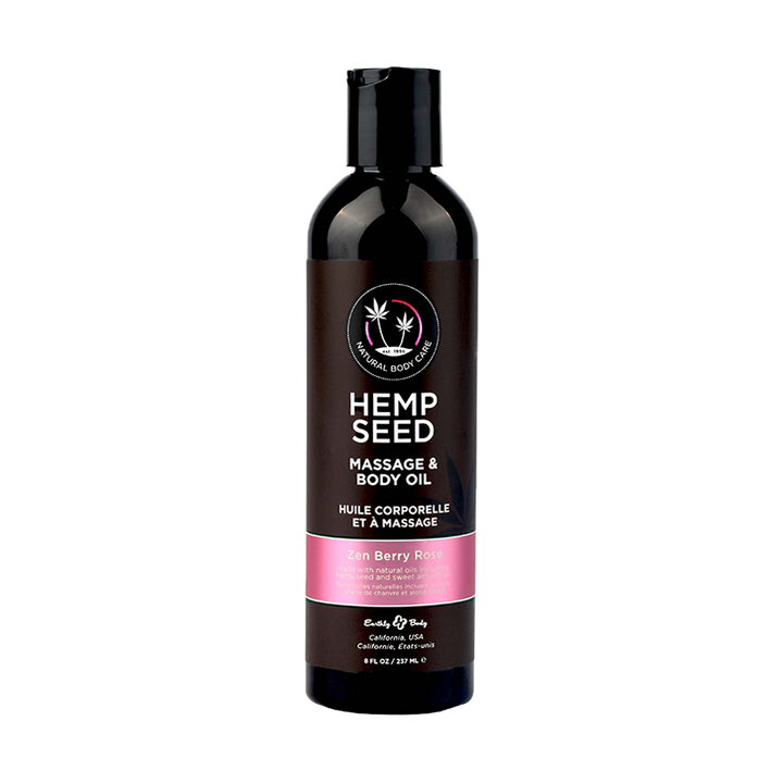 Huile de massage Hemp Seed 8oz