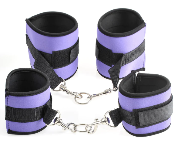 Ensemble Bondage Plaisir Violet