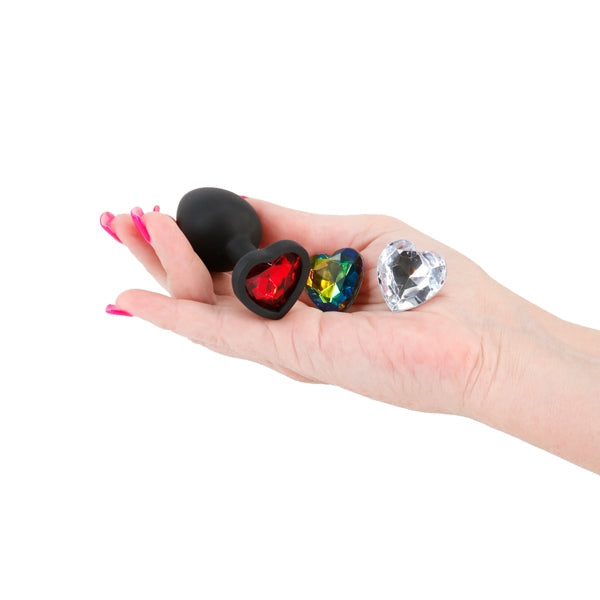 Coeur Petite Plug Anal Interchangeable NS Novelties