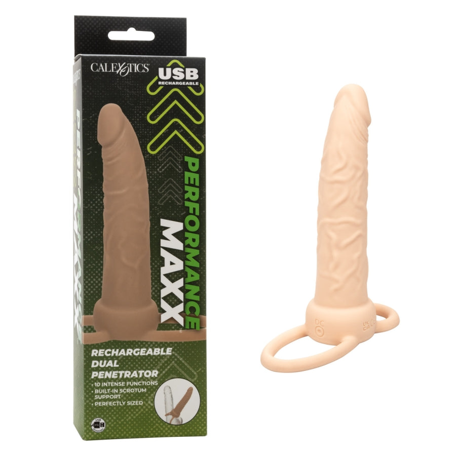 Rechargeable Double Penetrator - Ivory