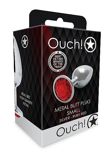 Plug anal rouge - OUCH! ouch!
