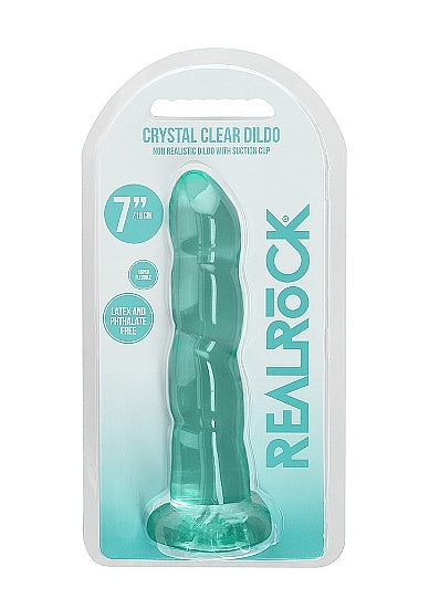 Dildo non réaliste avec ventouse – 7 pouces realrock