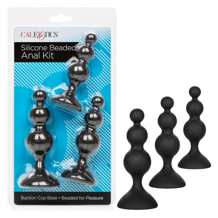 Kit Anal à Billes en Silicone calexotics