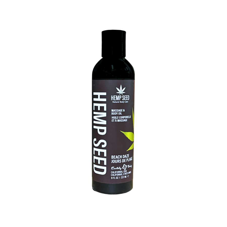 Huile de massage Hemp Seed 8oz