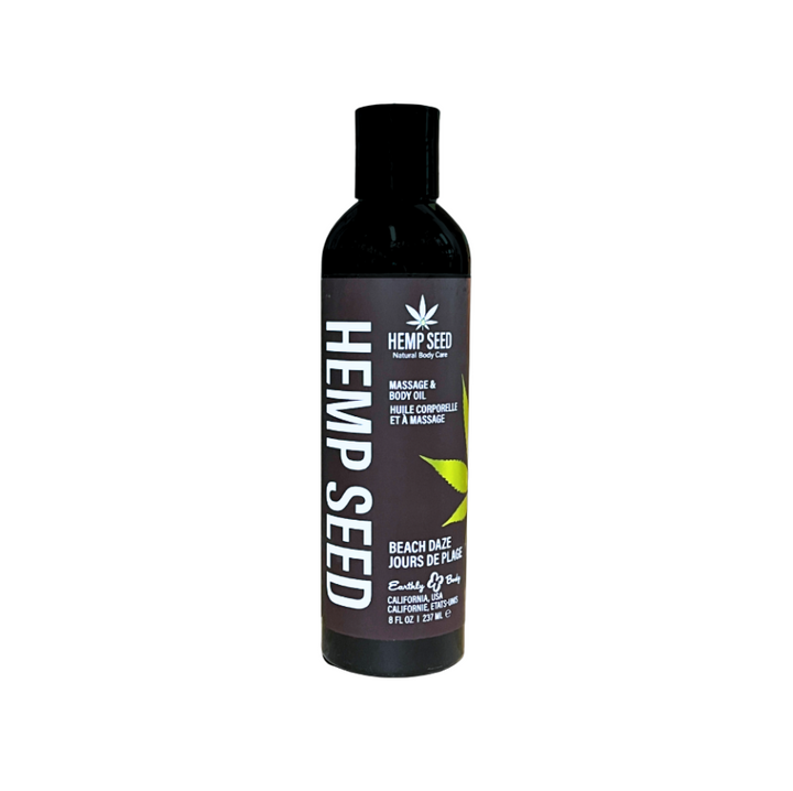 Huile de massage Hemp Seed 8oz