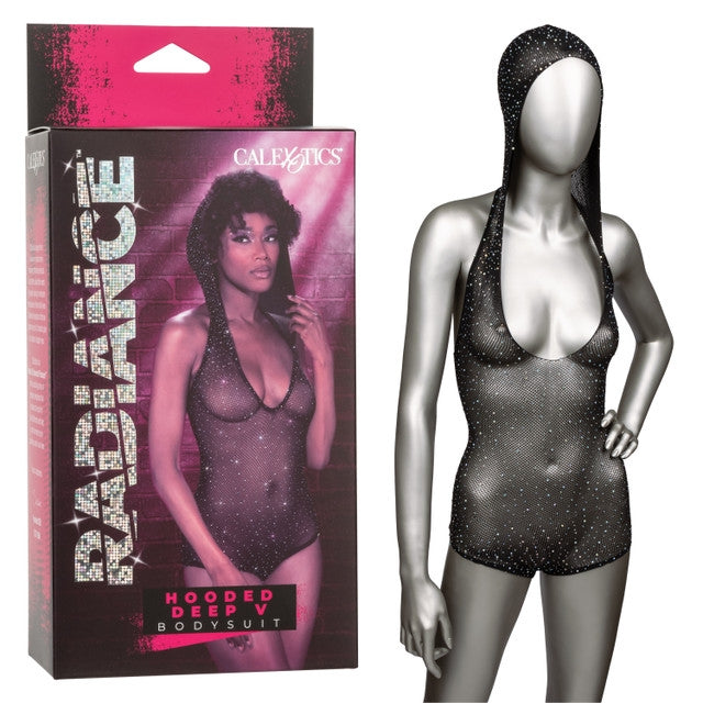 Body à décolleté plongeant avec capuche Radiance