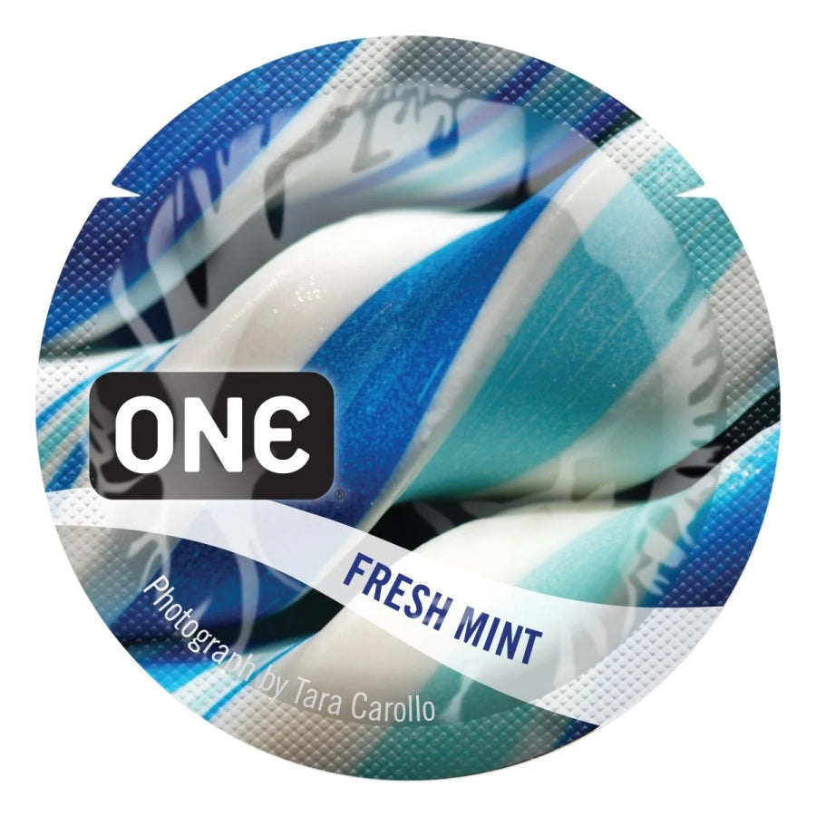 condom saveur Menthe Fraiche ONE