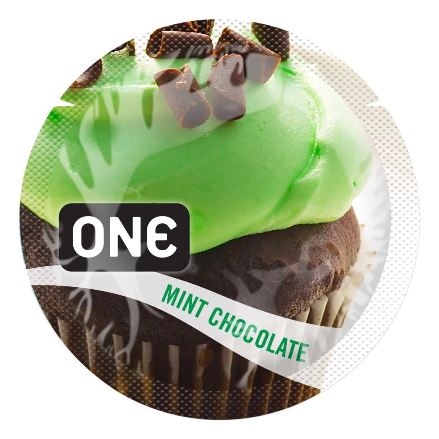 condom saveur chocolat menthe ONE