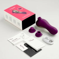 Vibromasseur Clitoridien Flowliper Violet tracy's dog