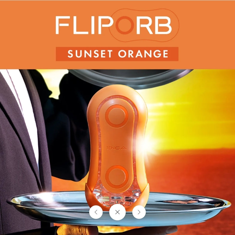 Tenga FLIP ORB Orange Tenga