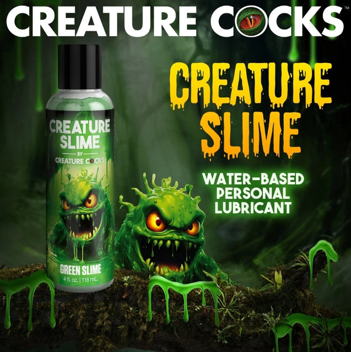 Lubrifiant à base d'eau Slime Verte Creature Cocks