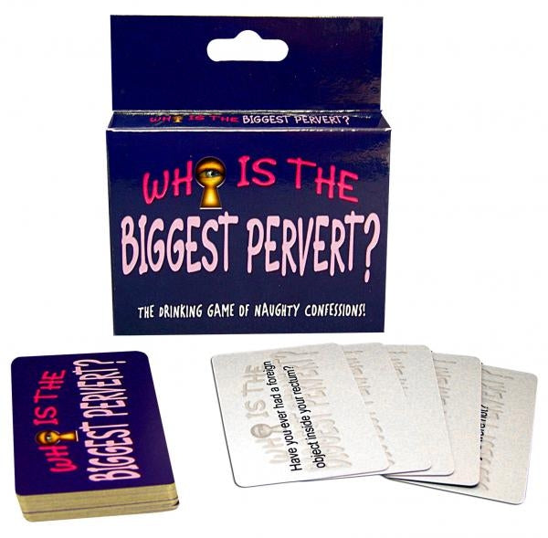 Jeux de boisson - Jeu de cartes "Qui est le plus grand pervers ?" kheper games