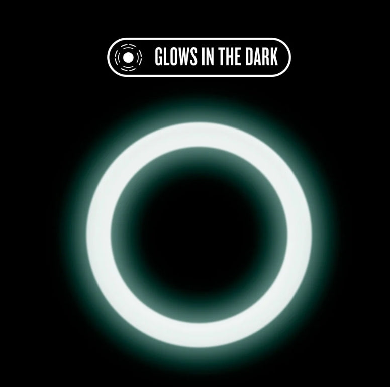 Silicone Glo Cock Ring Blush