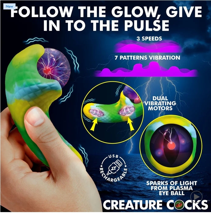 Œil Plasma Électrique Fantastique Creature Cocks
