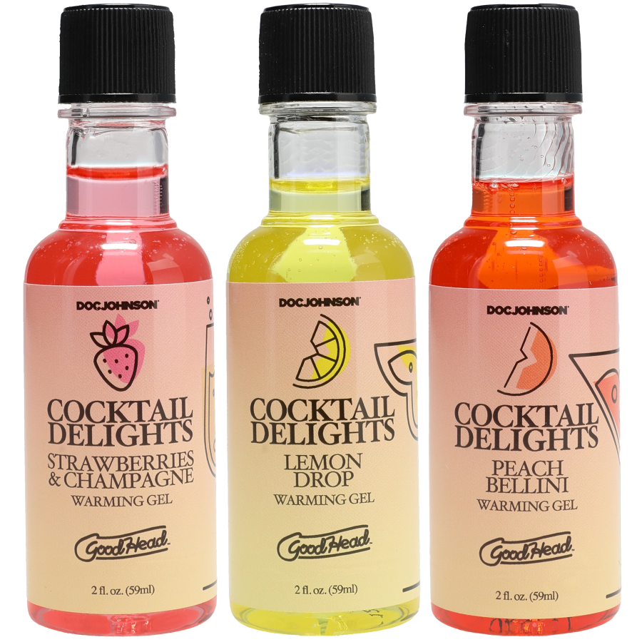 Délices des cocktails gels chauffants Doc Johnson
