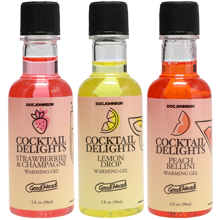 Délices des cocktails gels chauffants Doc Johnson