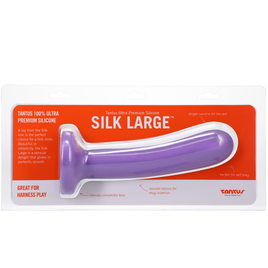 Dildo Silk Large - Lavender