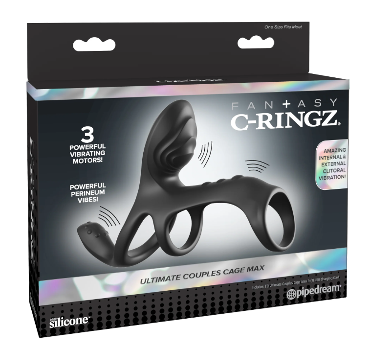 Fantasy C-Ringz - Ultimate Couples Cage Max