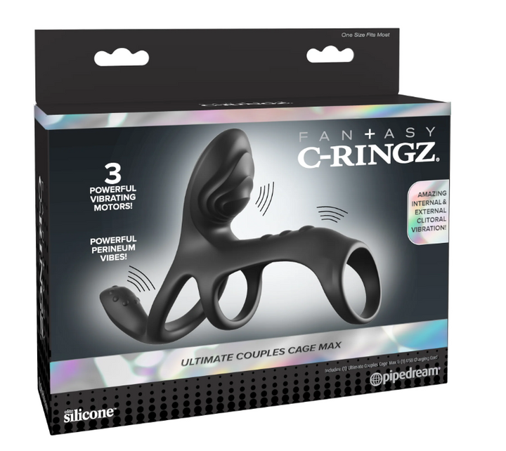 Fantasy C-Ringz - Ultimate Couples Cage Max